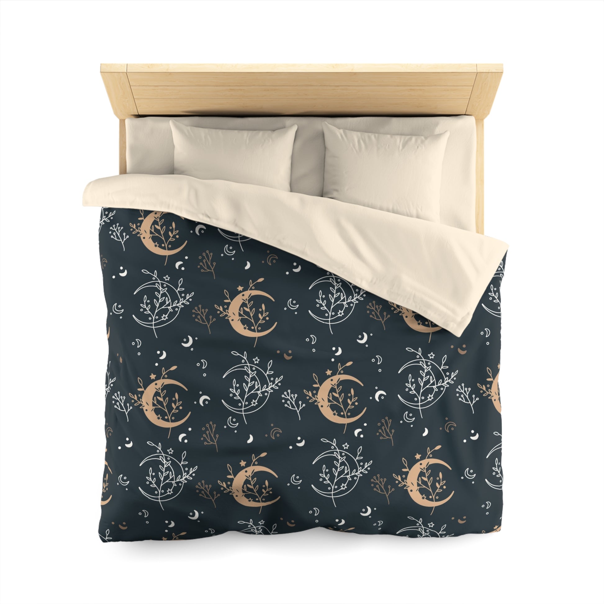 Bohemian celestial witchy Microfiber Duvet Cover - Uranus House