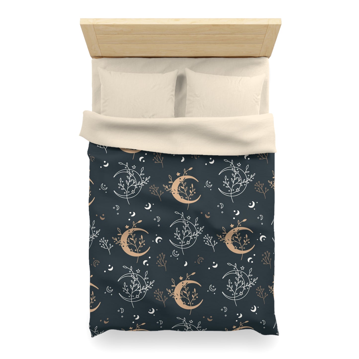 Bohemian celestial witchy Microfiber Duvet Cover - Uranus House