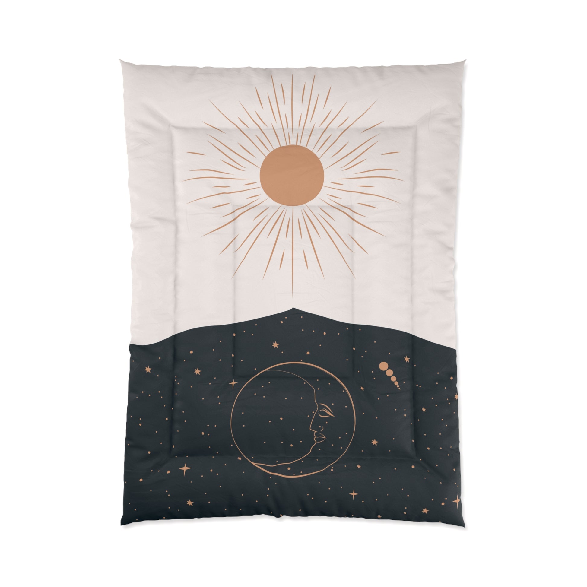 Bohemian celestial Sun and Moon Comforter - Uranus House