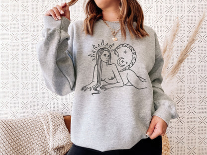 Scorpio Woman Unisex Sweatshirt