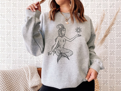 Capricorn Woman Unisex Sweatshirt