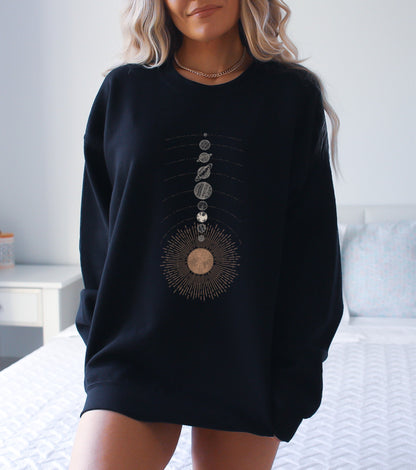 Solar System Unisex Sweatshirt