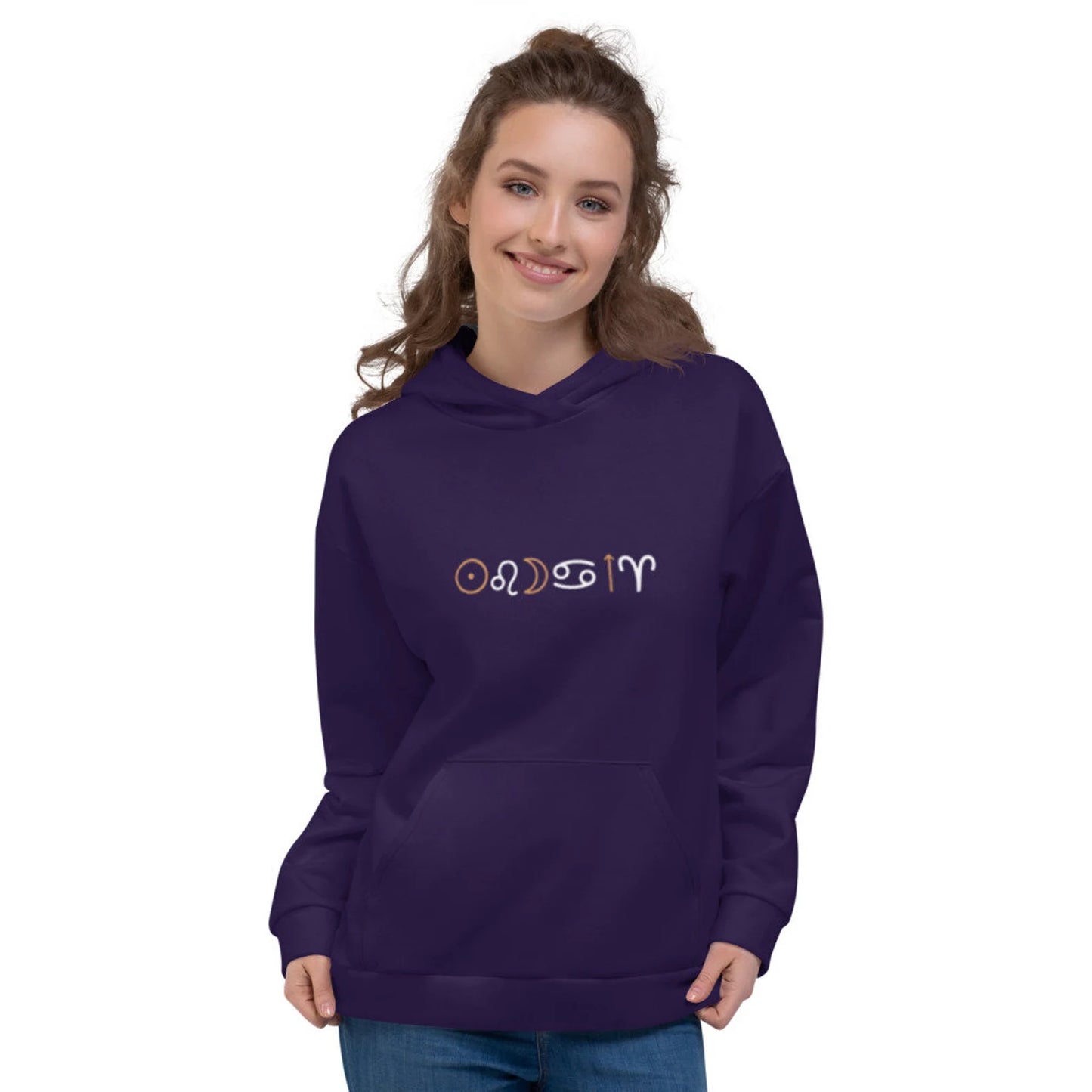 Big 3 Zodiac Solar System Unisex Hoodie