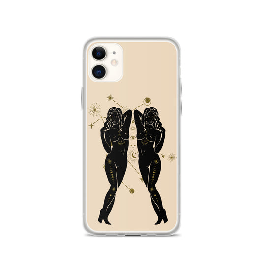 Gemini Constellation Woman iPhone Case - Uranus House