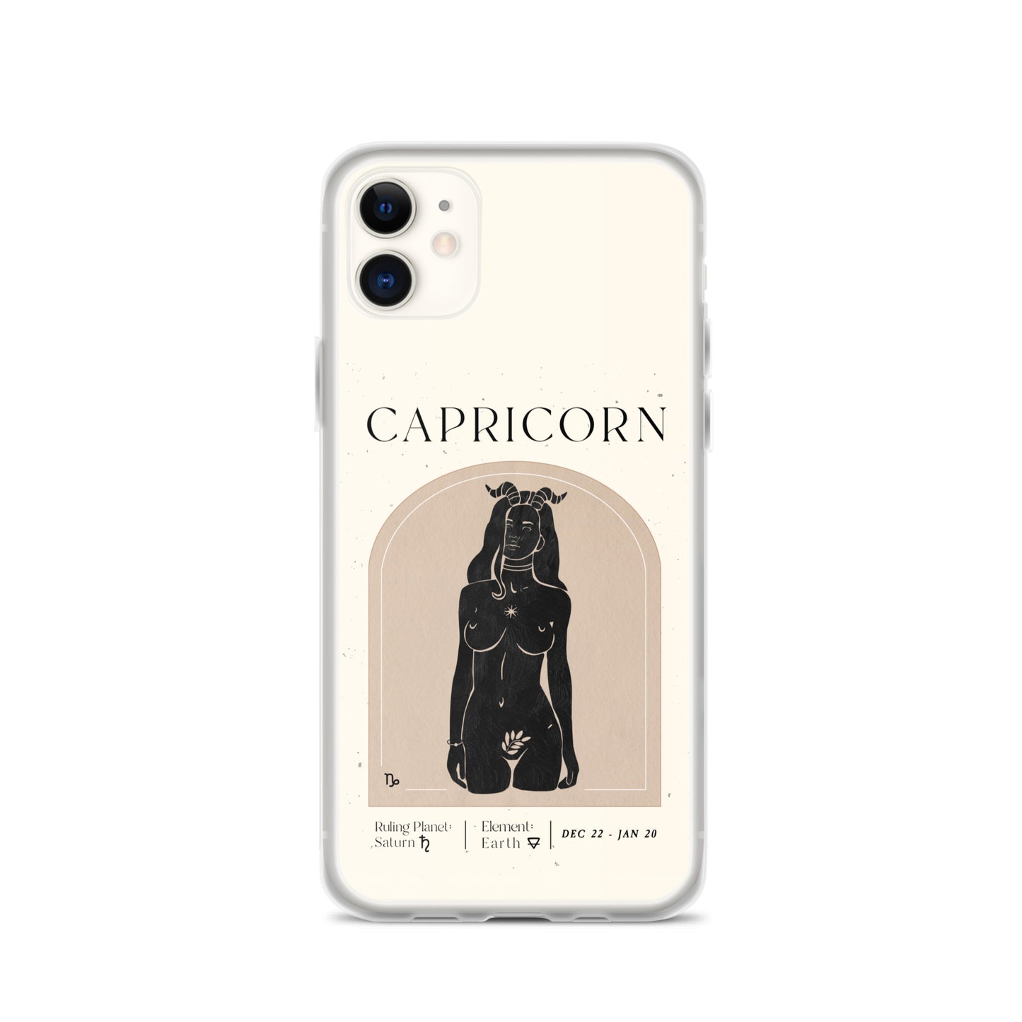 Capricorn Woman iPhone Case - Uranus House