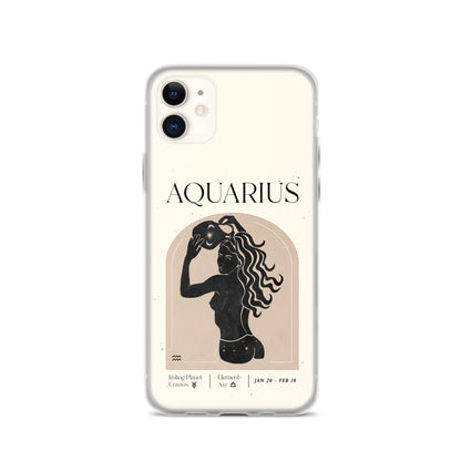 Aquarius Woman iPhone Case - Uranus House