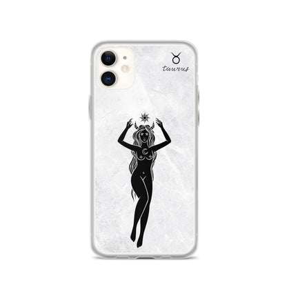 Taurus Woman Marble iPhone Case - Uranus House