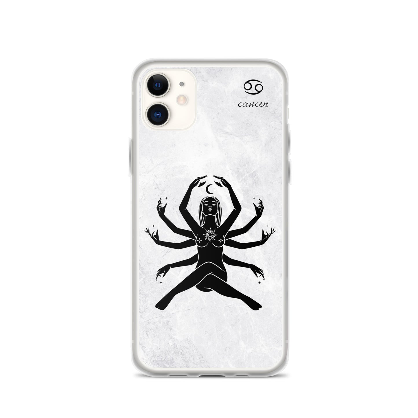 Cancer Woman Marble iPhone Case - Uranus House