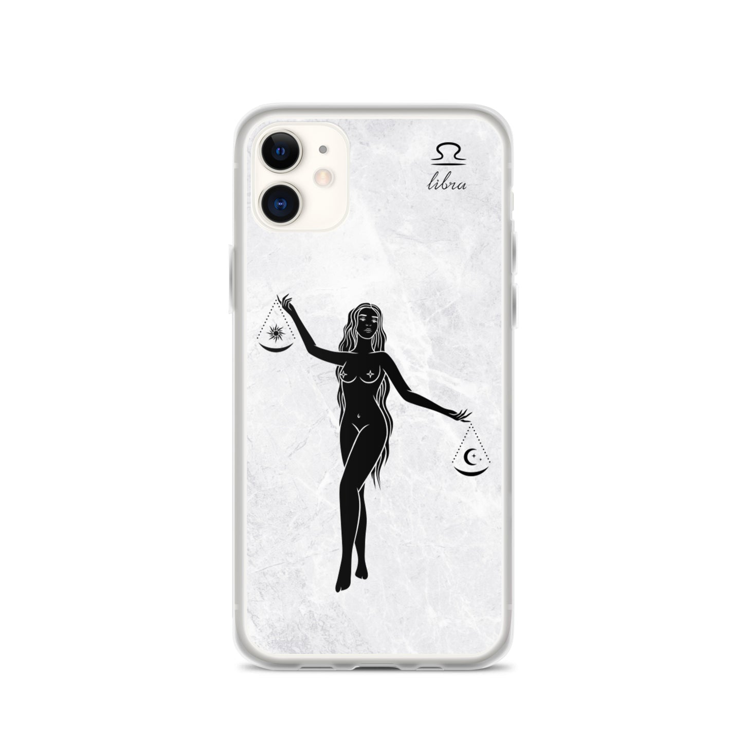 Libra Woman Marble iPhone Case - Uranus House