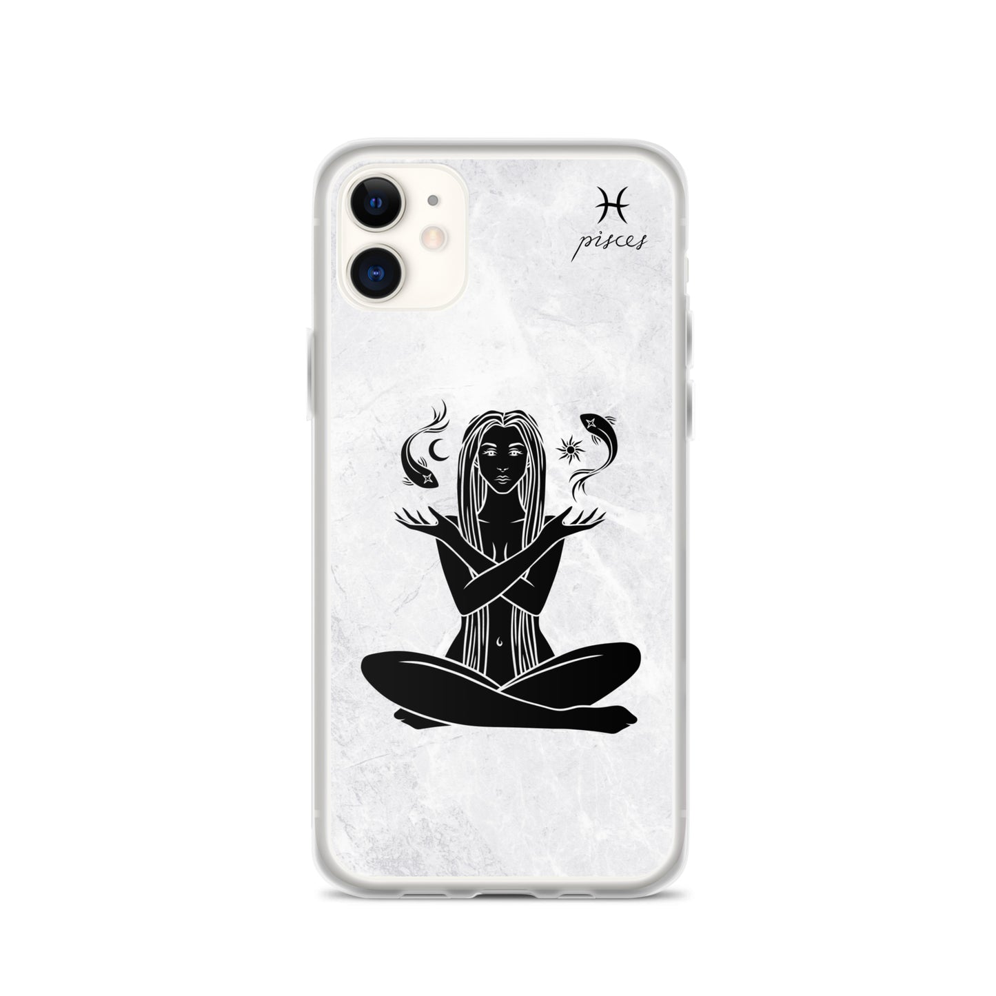 Pisces Woman marble iPhone Case - Uranus House