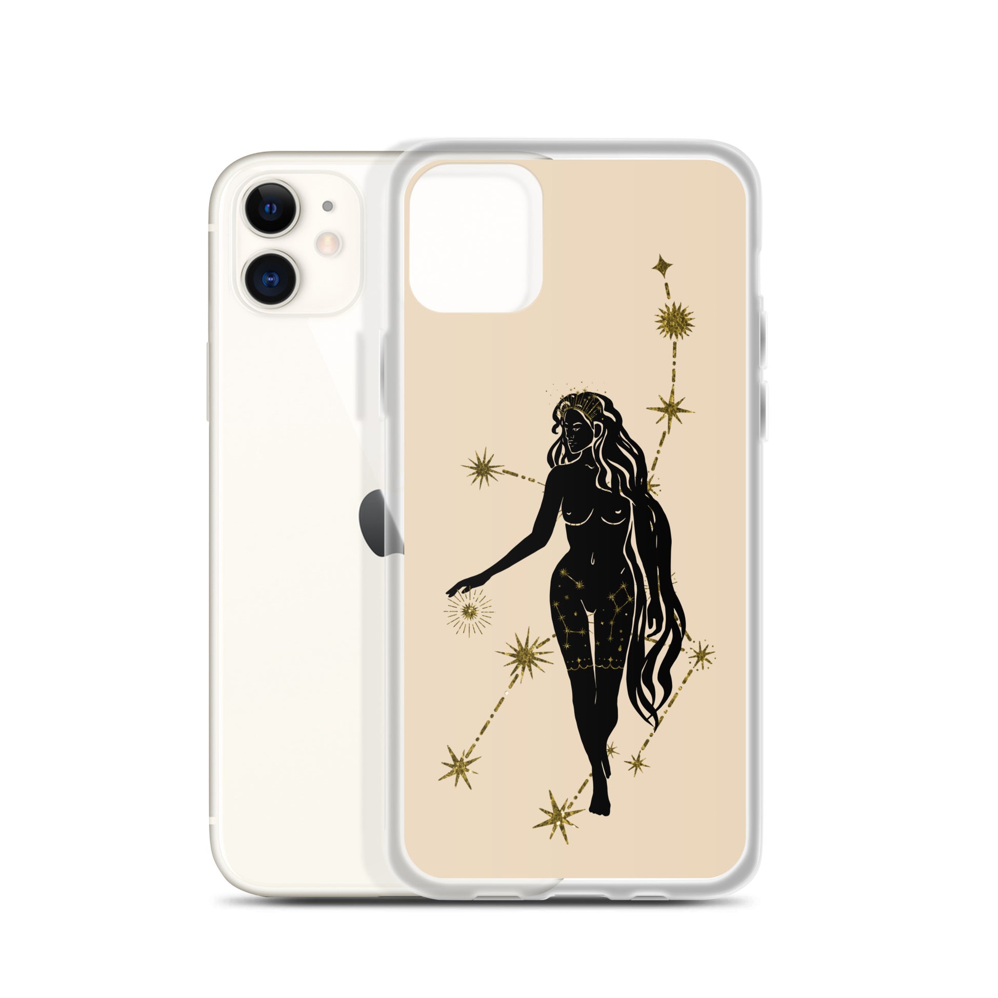 Virgo Constellation Woman iPhone Case - Uranus House