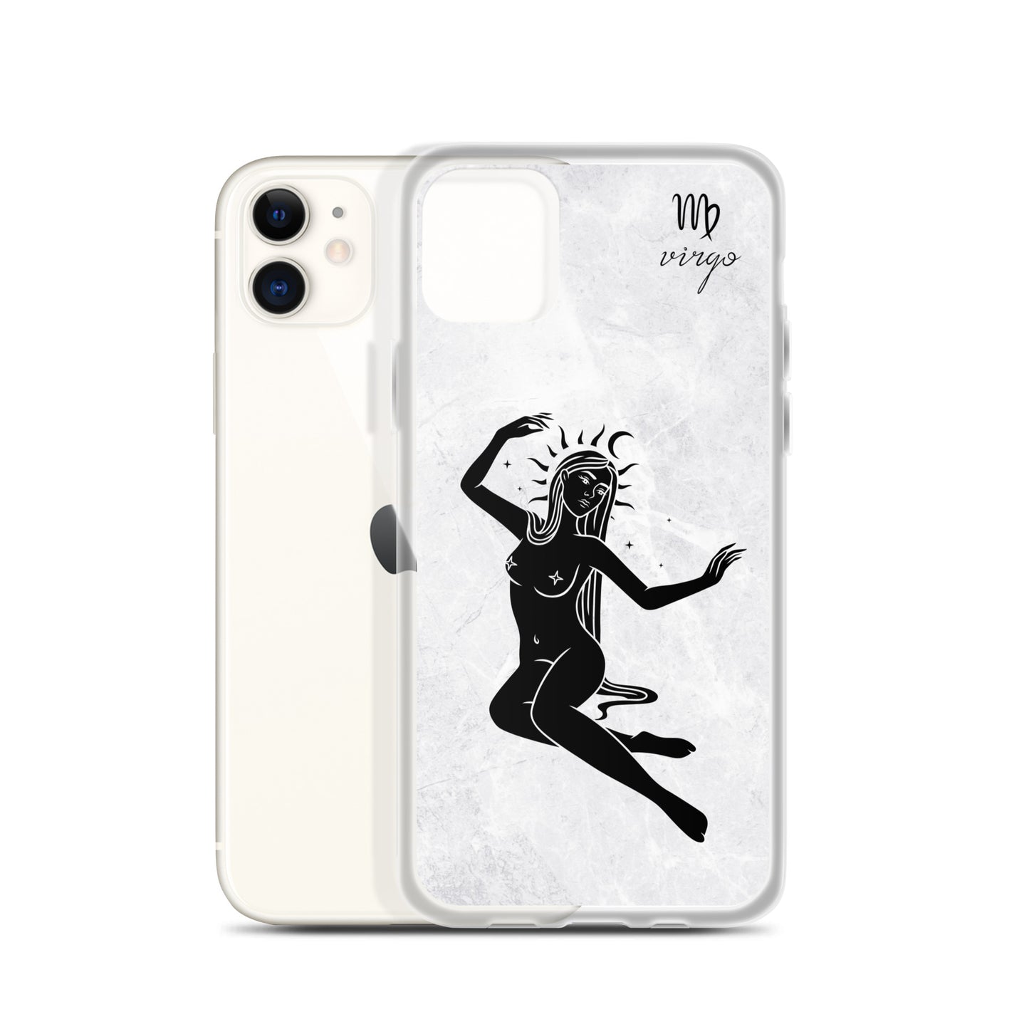 Virgo Woman Marble iPhone Case - Uranus House