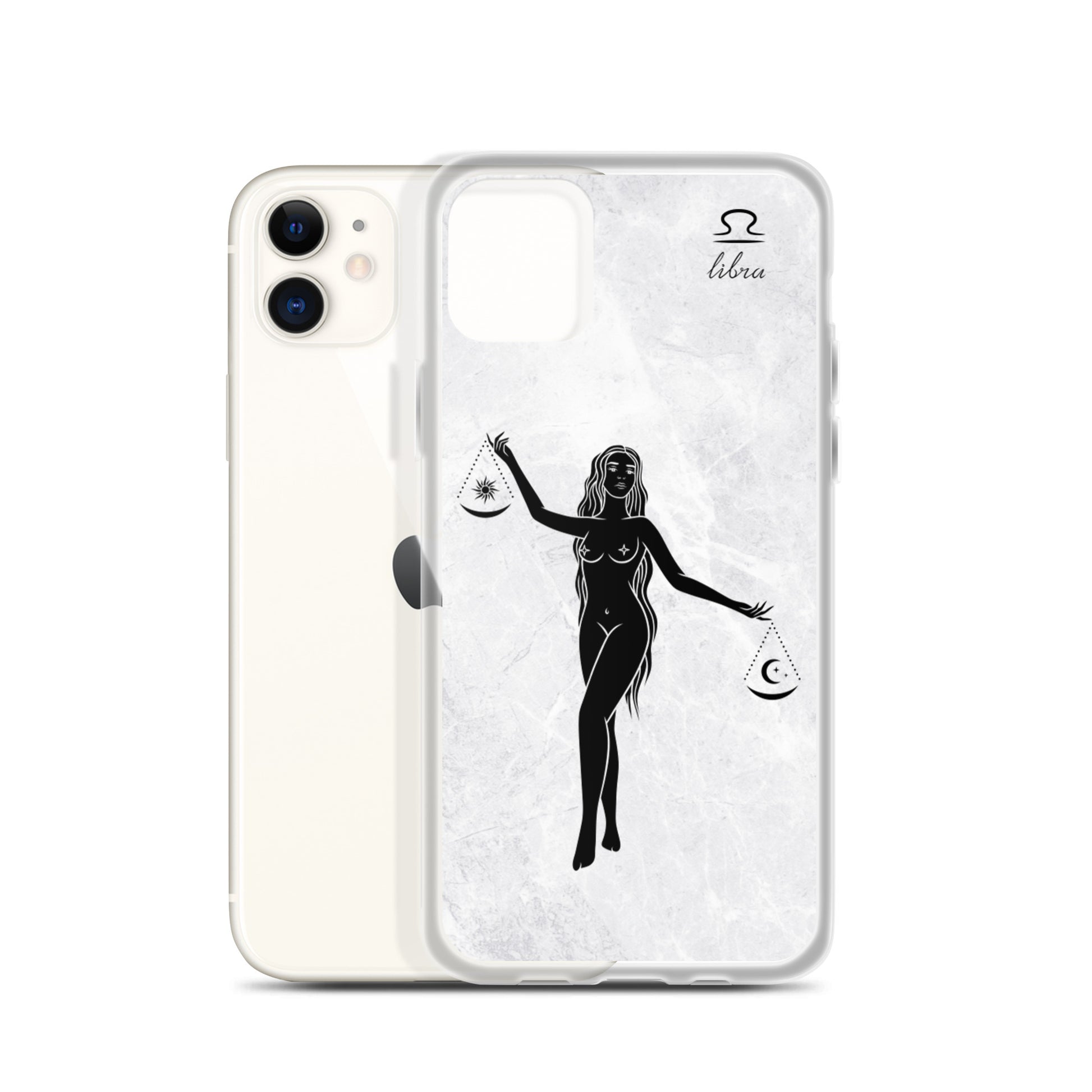 Libra Woman Marble iPhone Case - Uranus House