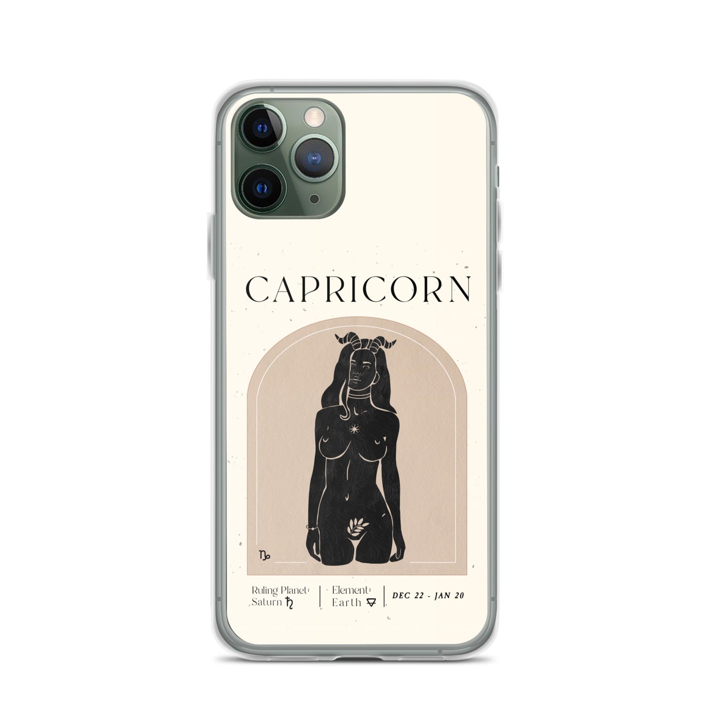 Capricorn Woman iPhone Case - Uranus House