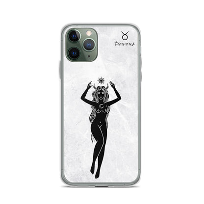 Taurus Woman Marble iPhone Case - Uranus House