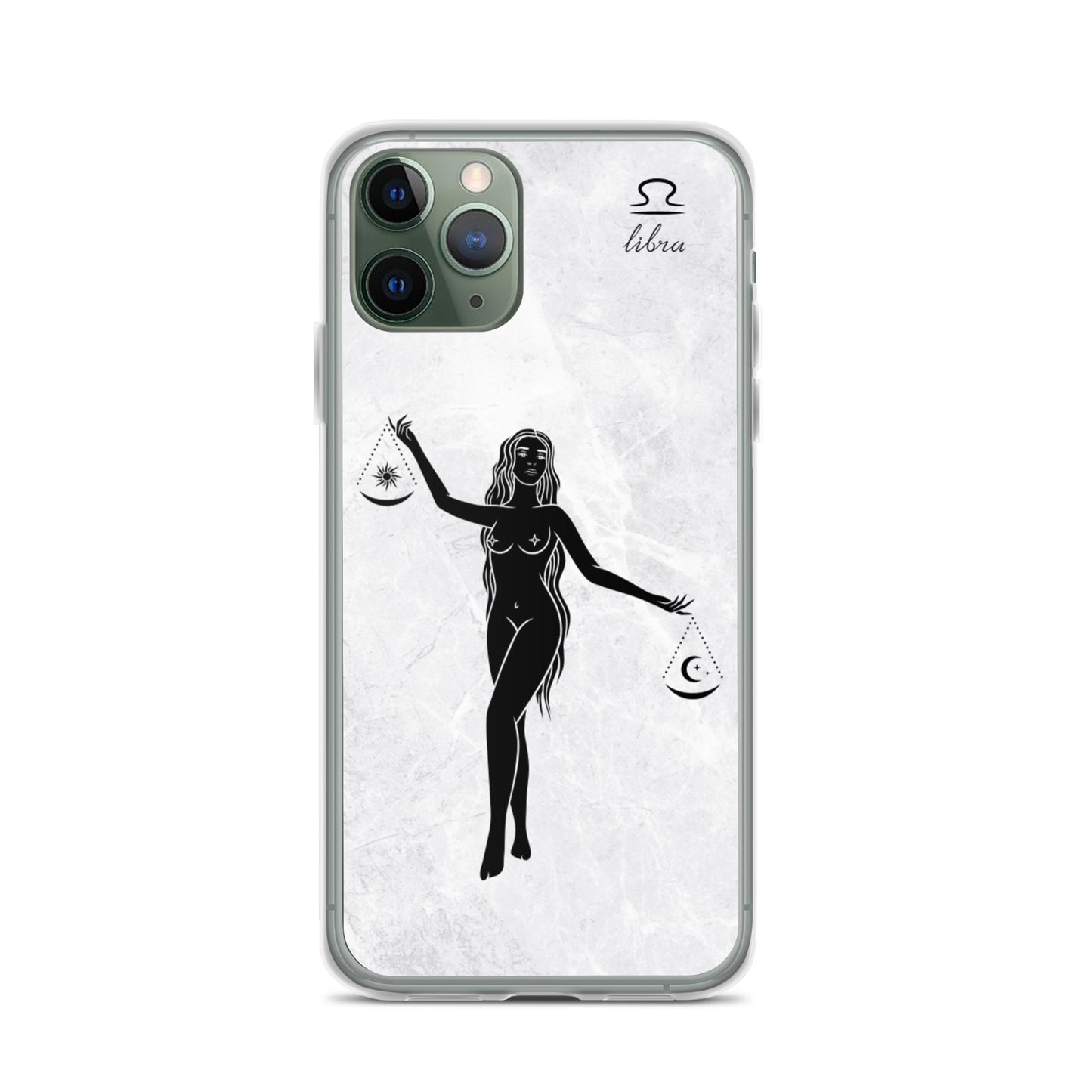 Libra Woman Marble iPhone Case - Uranus House