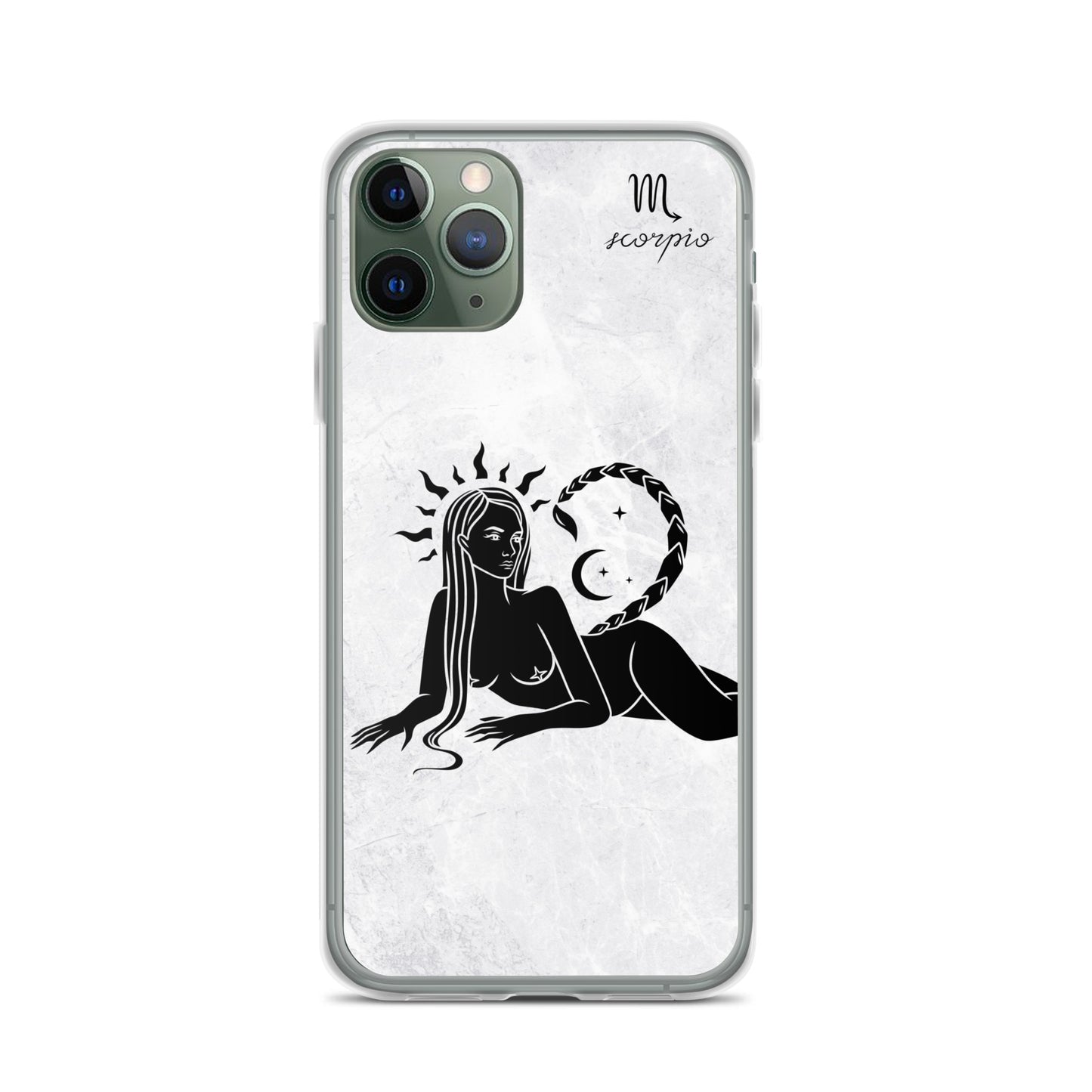 Scorpio Woman Marble iPhone Case - Uranus House