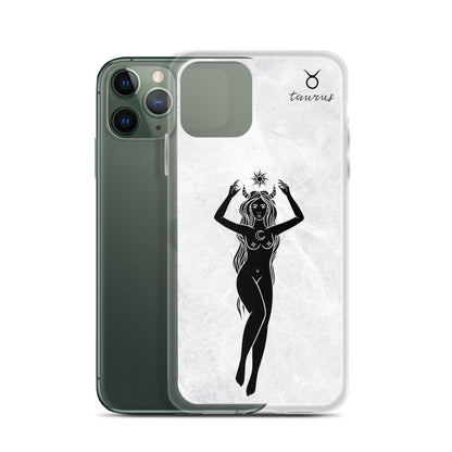 Taurus Woman Marble iPhone Case - Uranus House