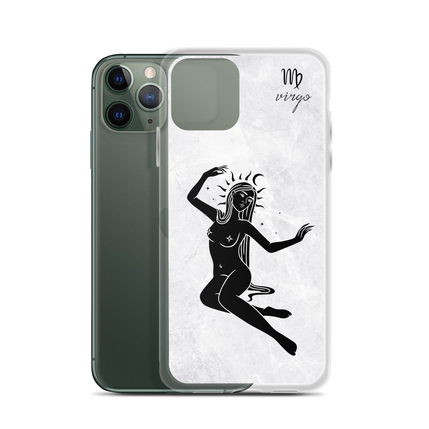 Virgo Woman Marble iPhone Case - Uranus House