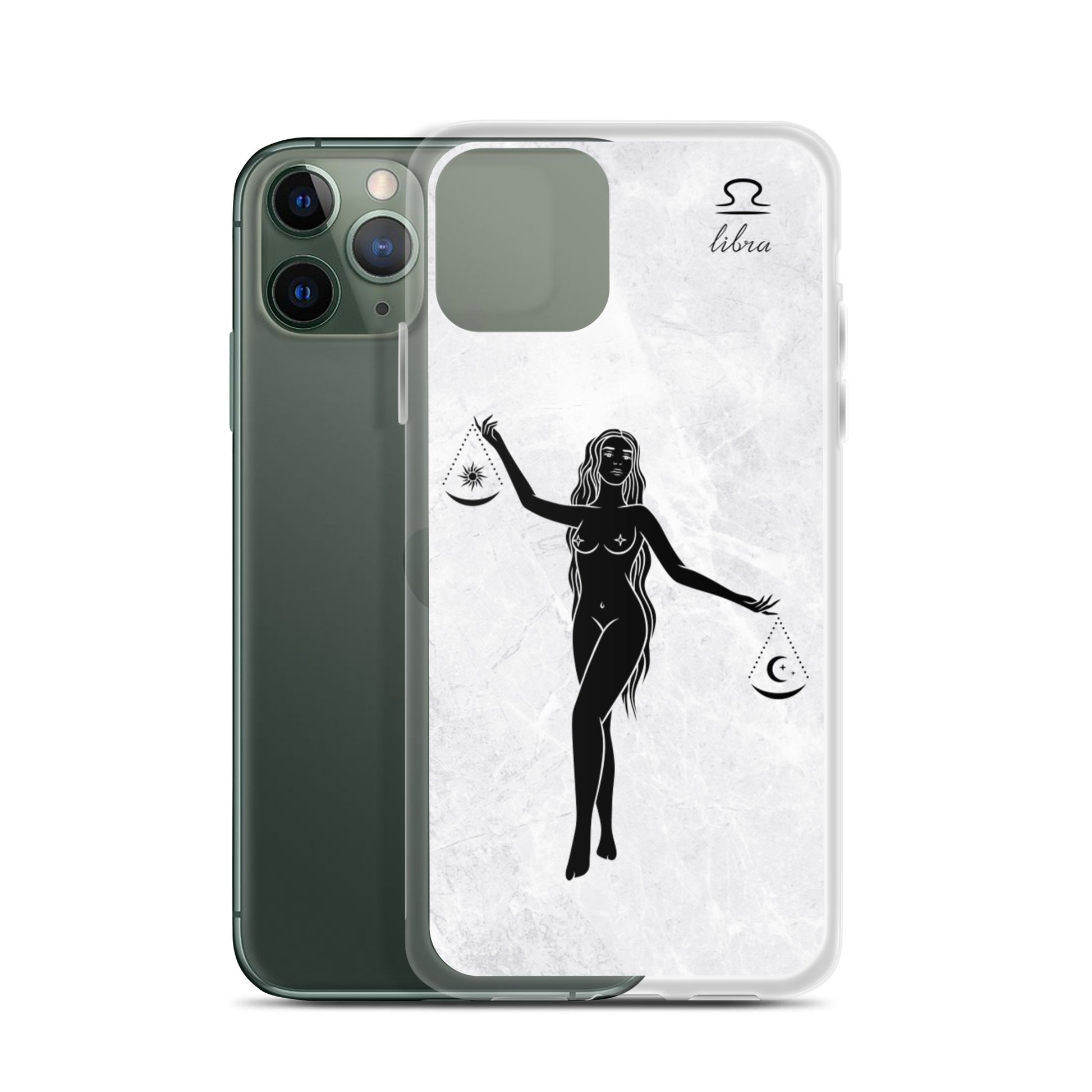 Libra Woman Marble iPhone Case - Uranus House