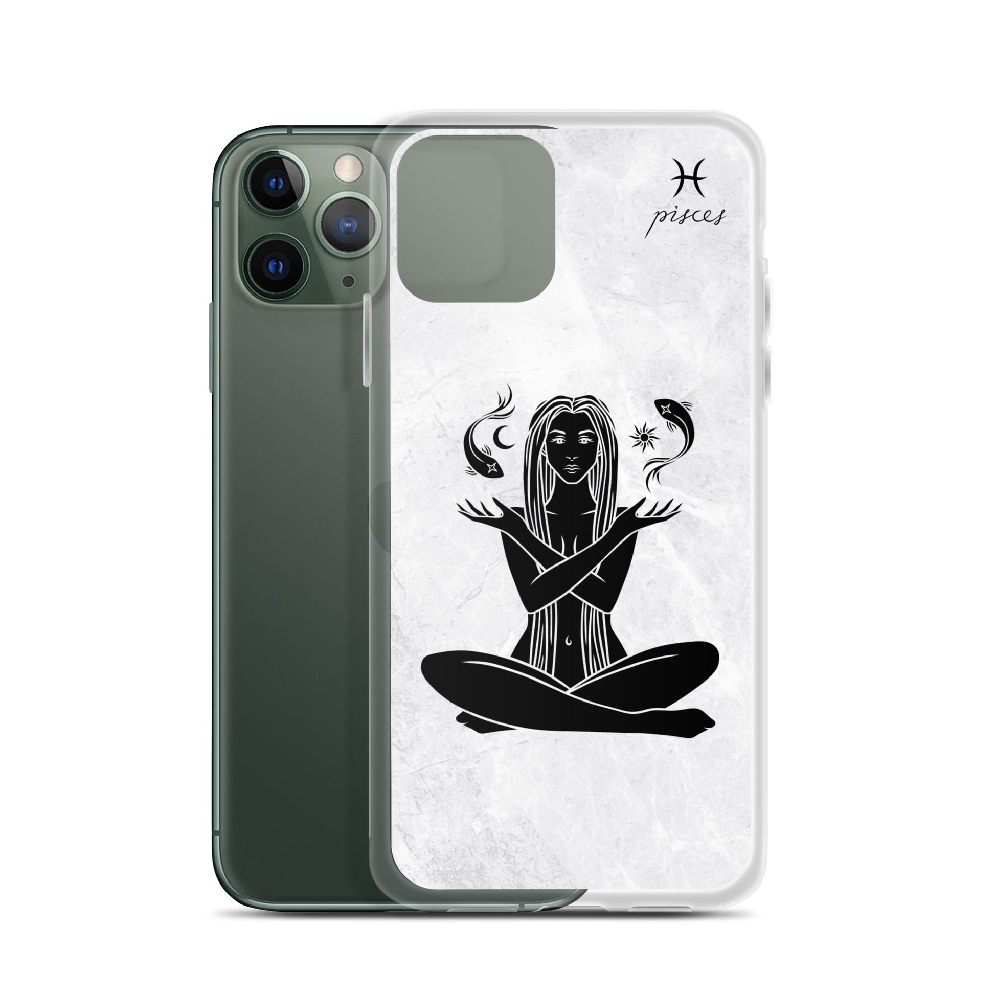 Pisces Woman marble iPhone Case - Uranus House