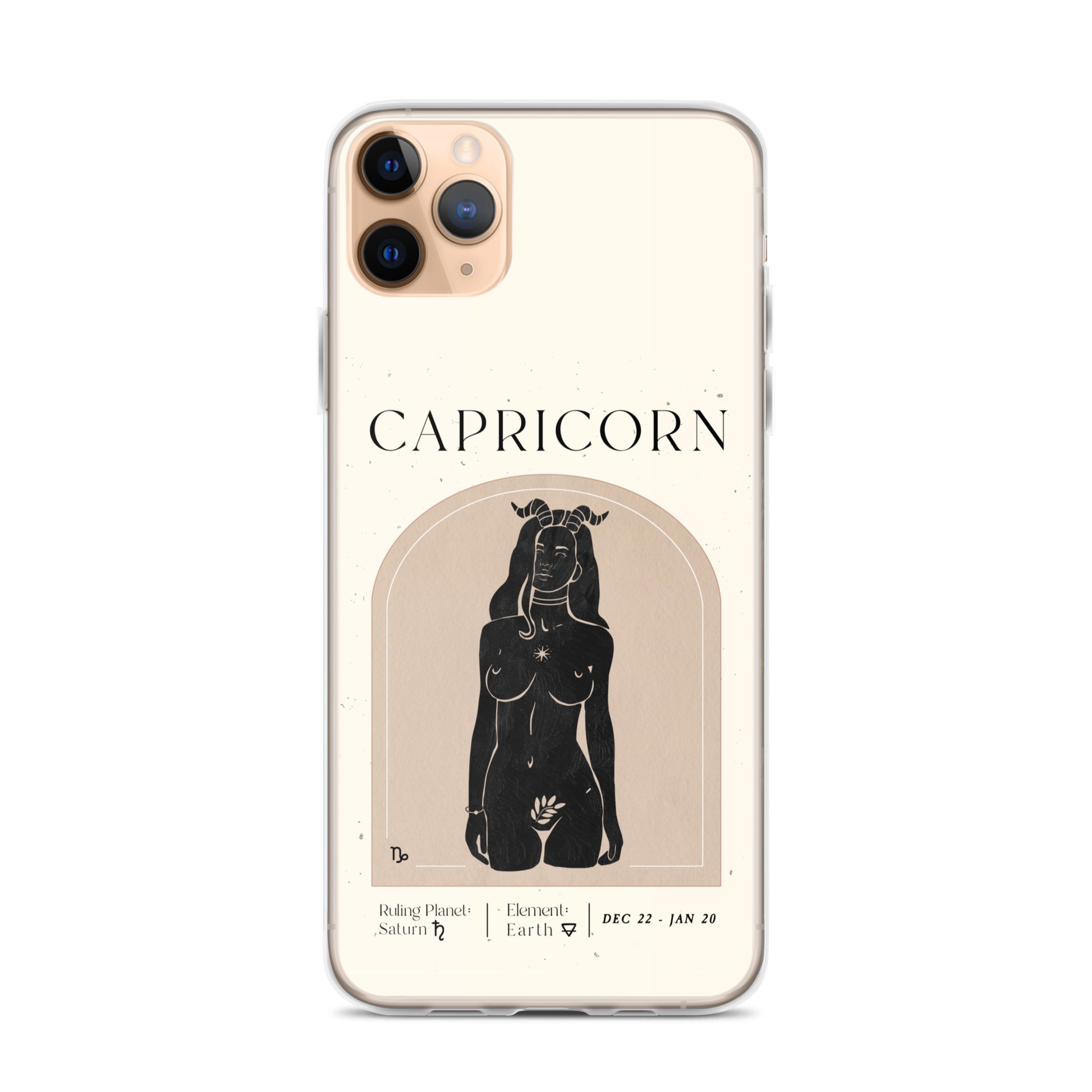 Capricorn Woman iPhone Case - Uranus House