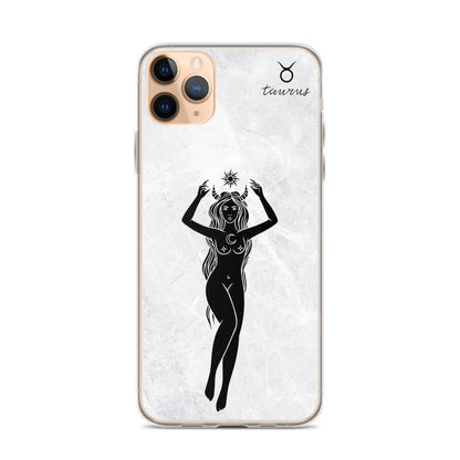 Taurus Woman Marble iPhone Case - Uranus House