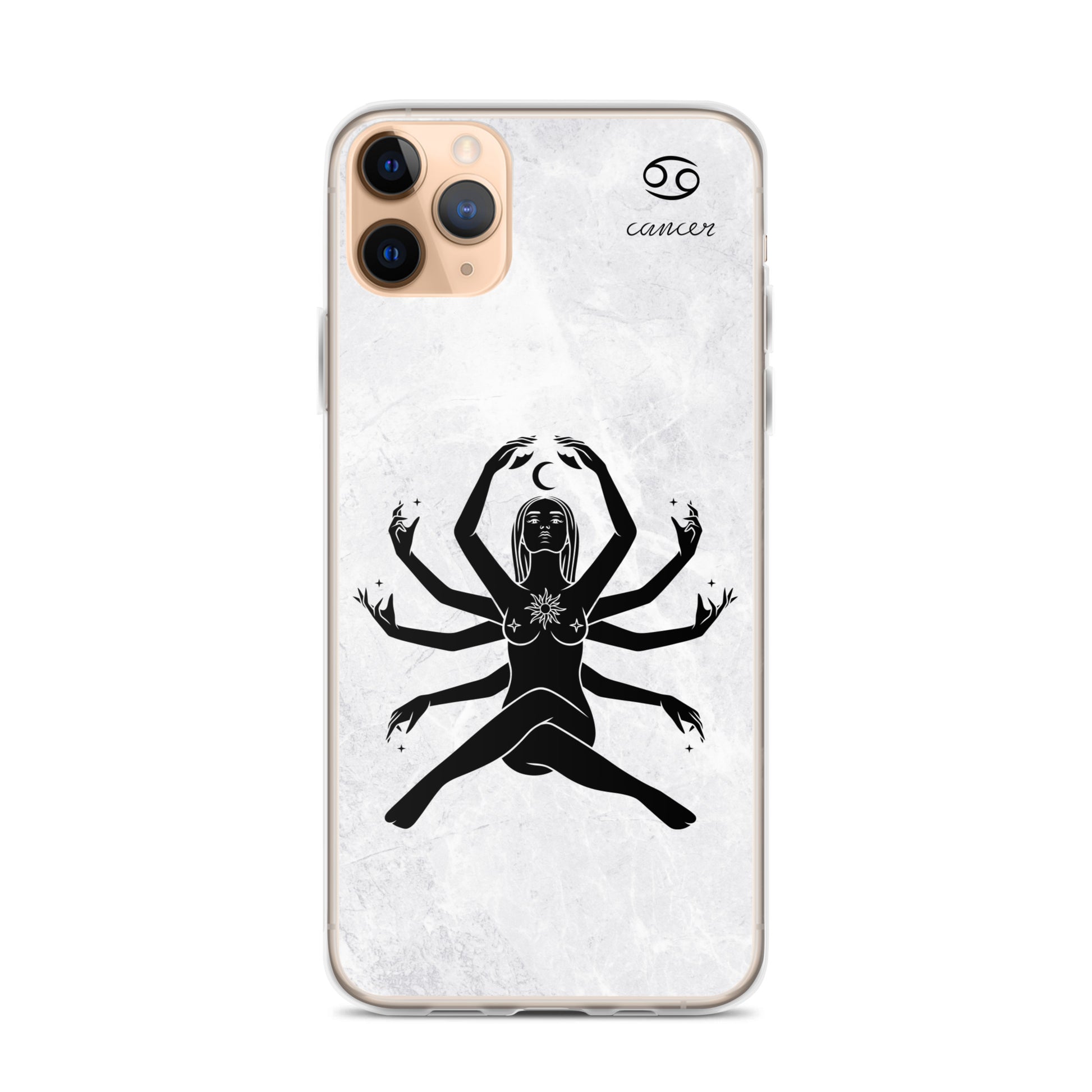 Cancer Woman Marble iPhone Case - Uranus House