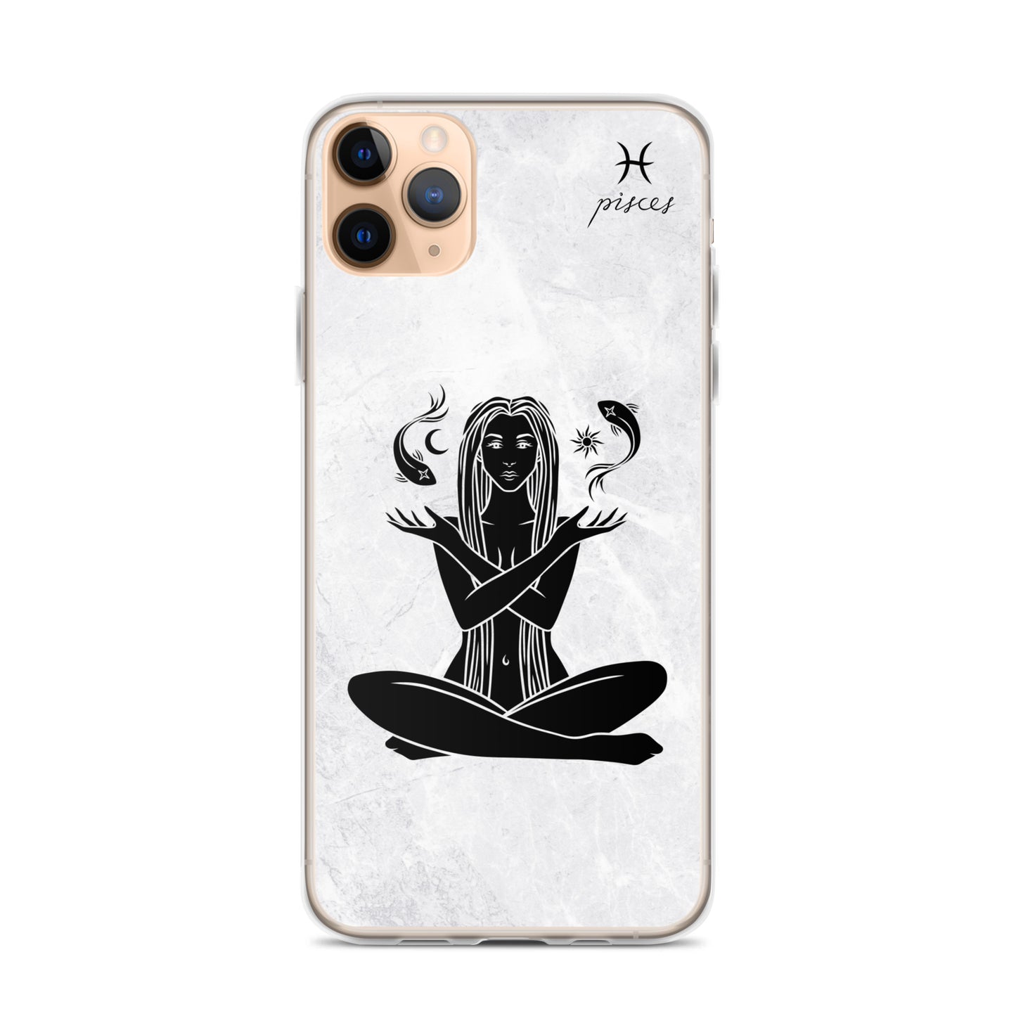 Pisces Woman marble iPhone Case - Uranus House