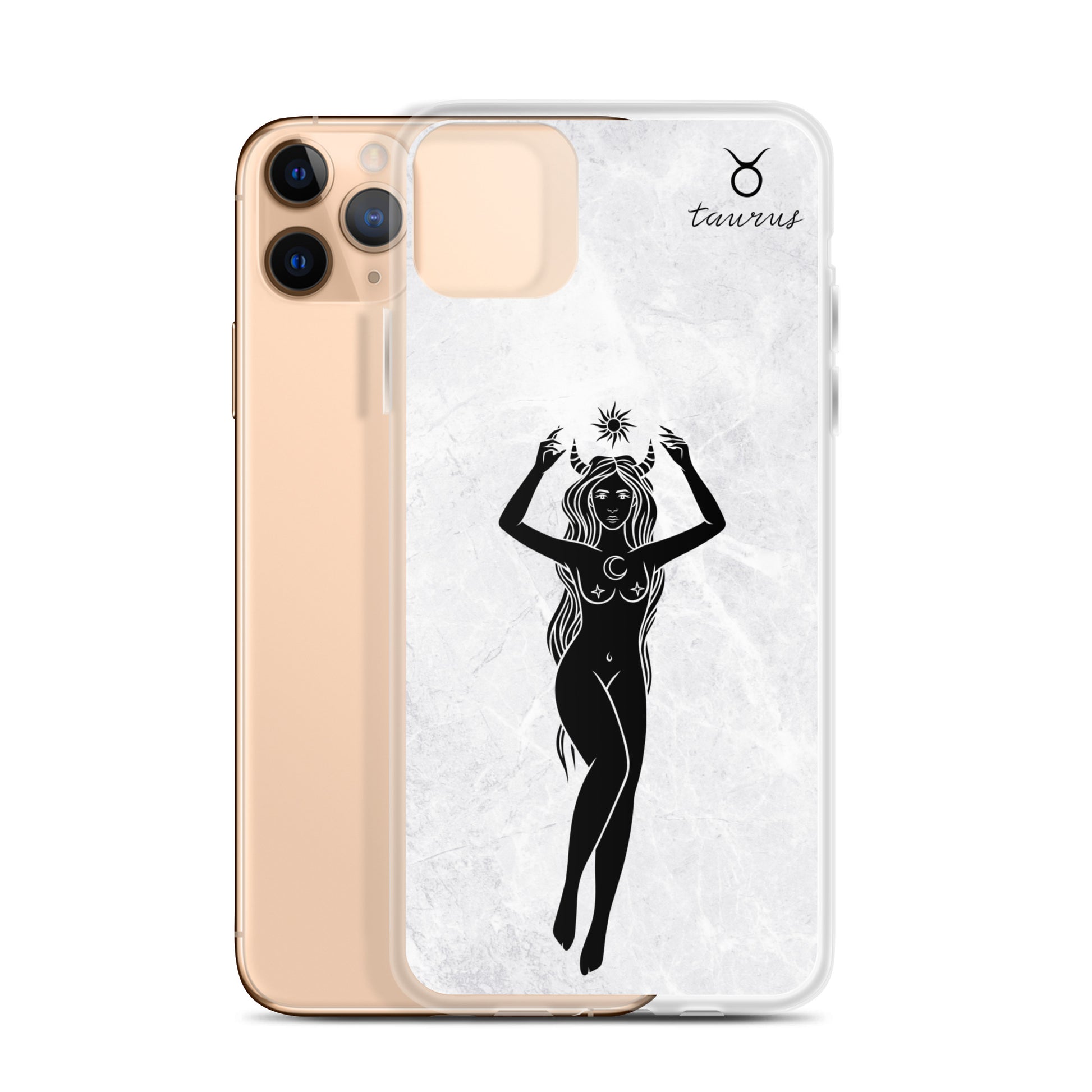 Taurus Woman Marble iPhone Case - Uranus House