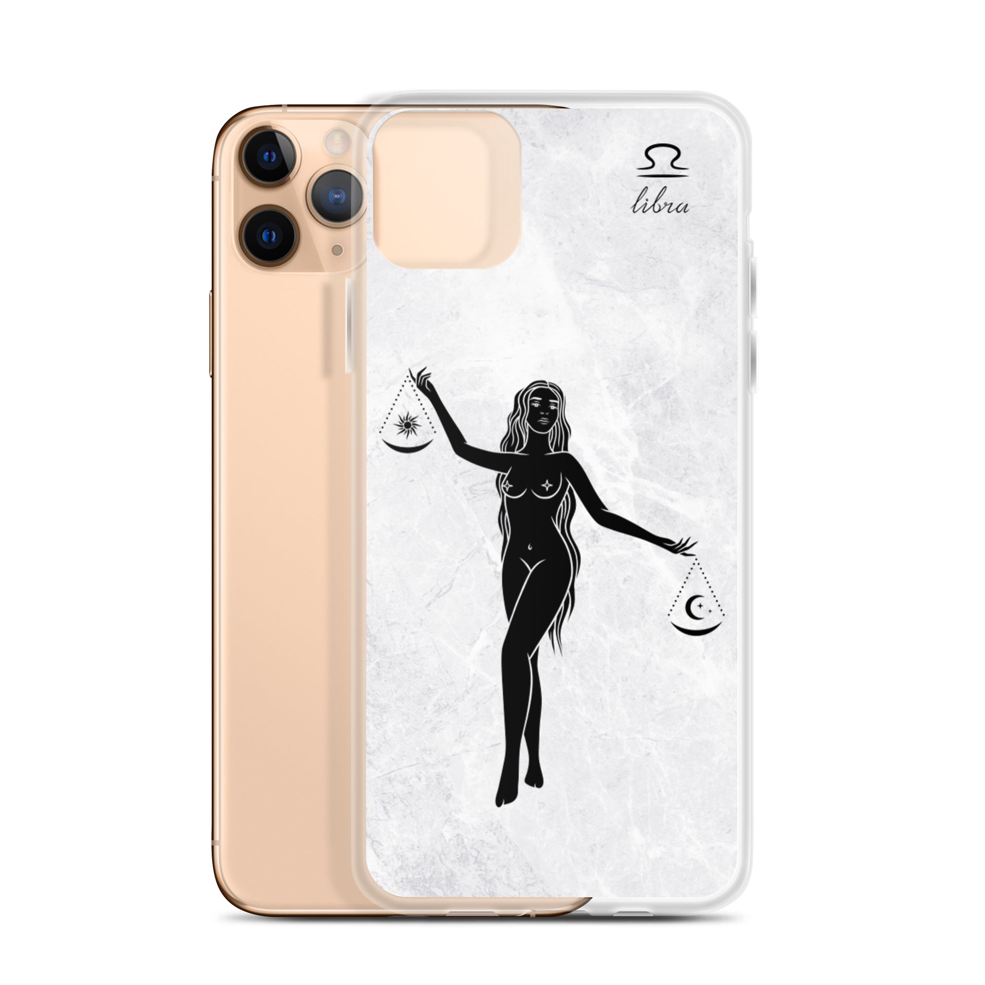 Libra Woman Marble iPhone Case - Uranus House