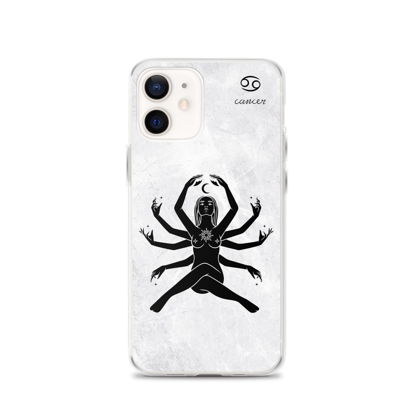 Cancer Woman Marble iPhone Case - Uranus House