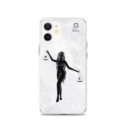 Libra Woman Marble iPhone Case - Uranus House