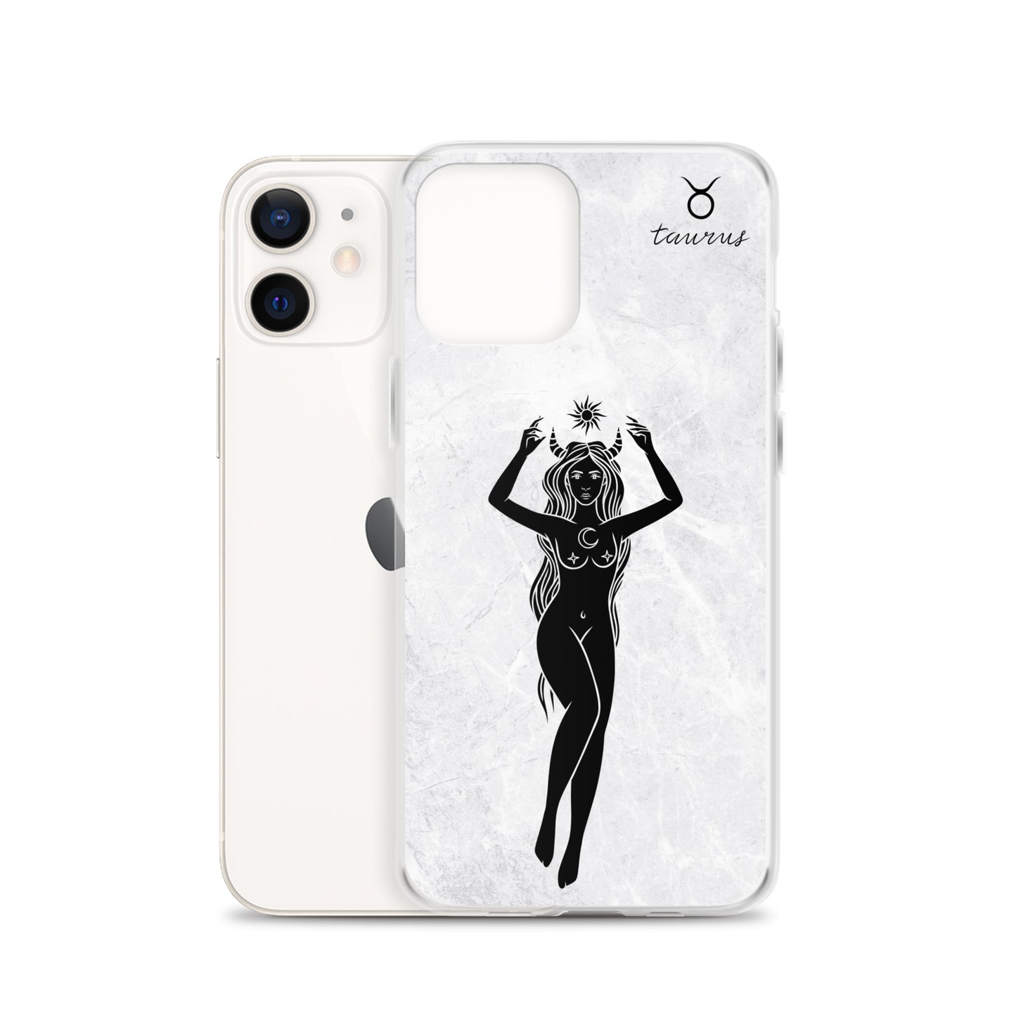 Taurus Woman Marble iPhone Case - Uranus House