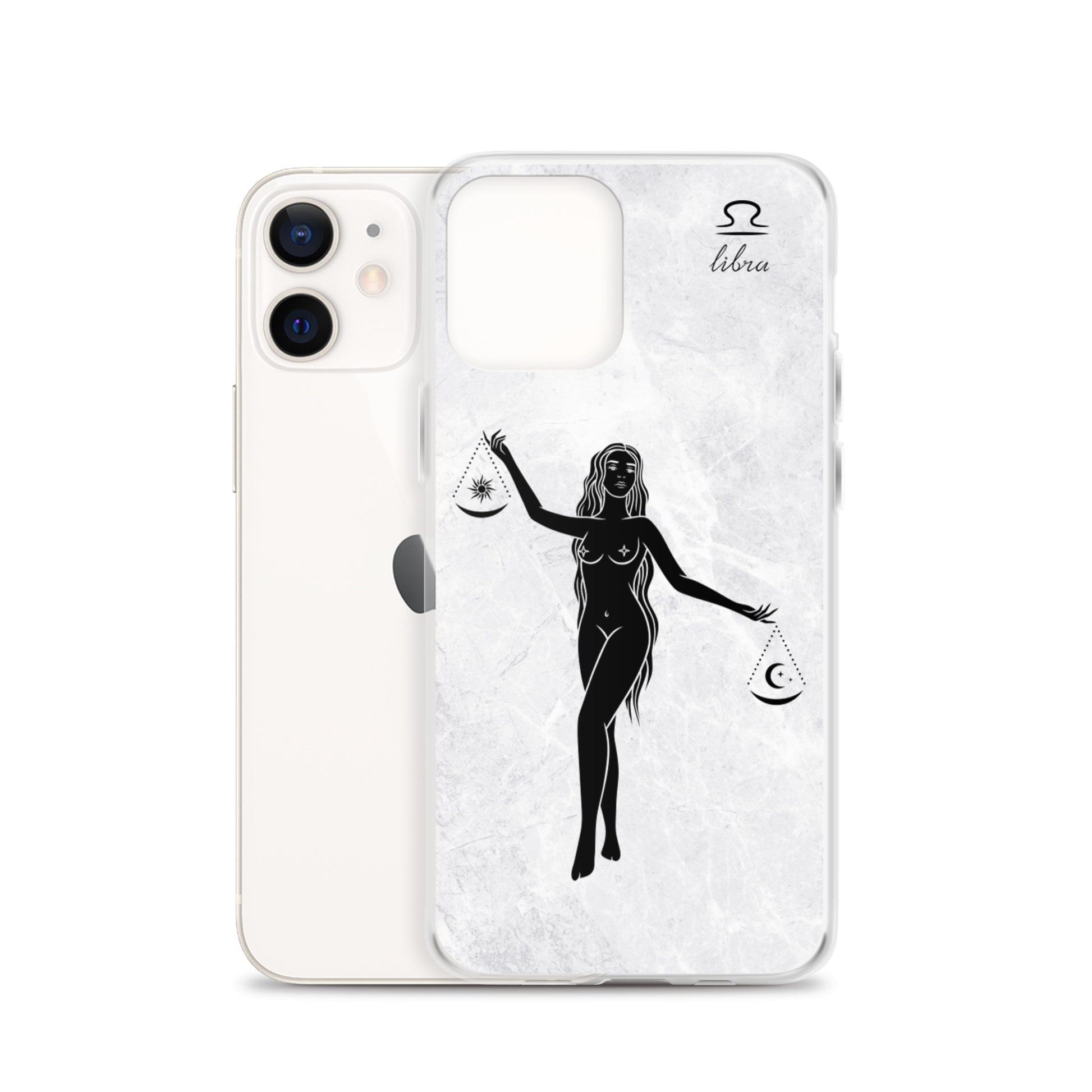 Libra Woman Marble iPhone Case - Uranus House