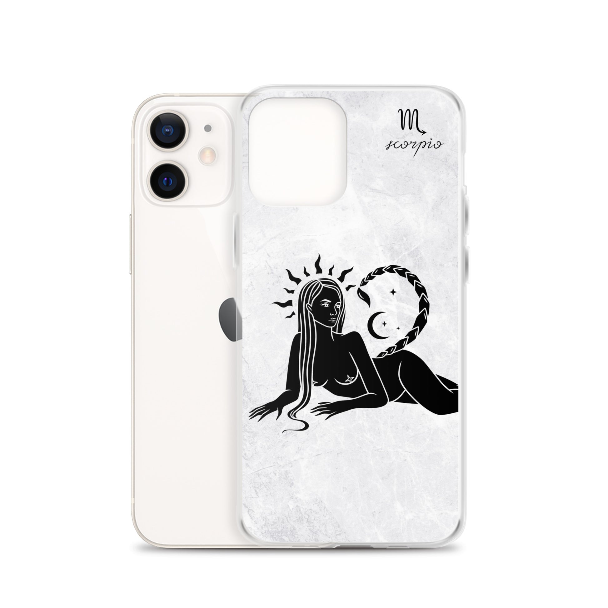 Scorpio Woman Marble iPhone Case - Uranus House