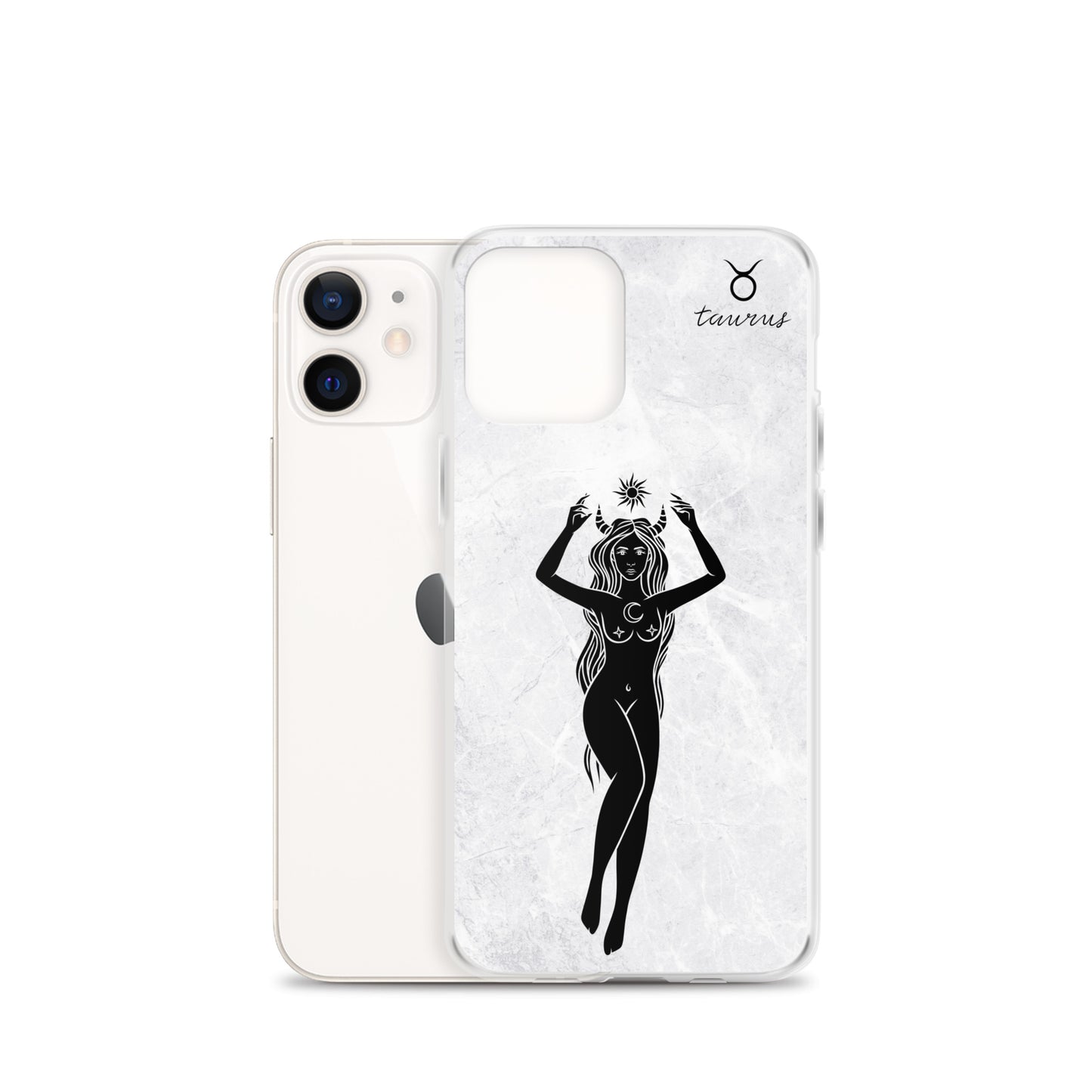 Taurus Woman Marble iPhone Case - Uranus House