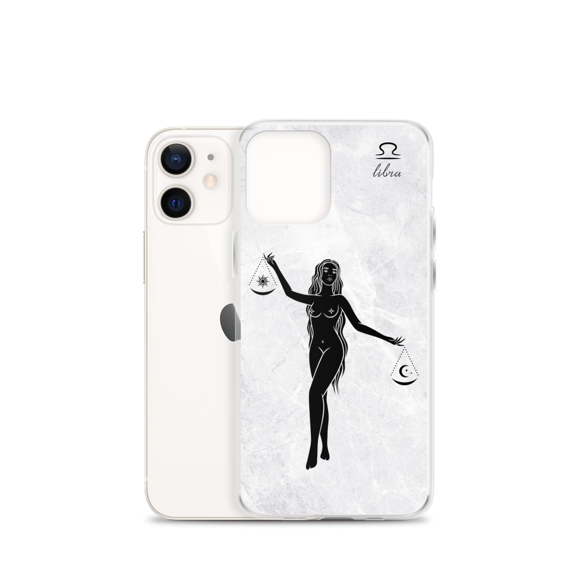 Libra Woman Marble iPhone Case - Uranus House