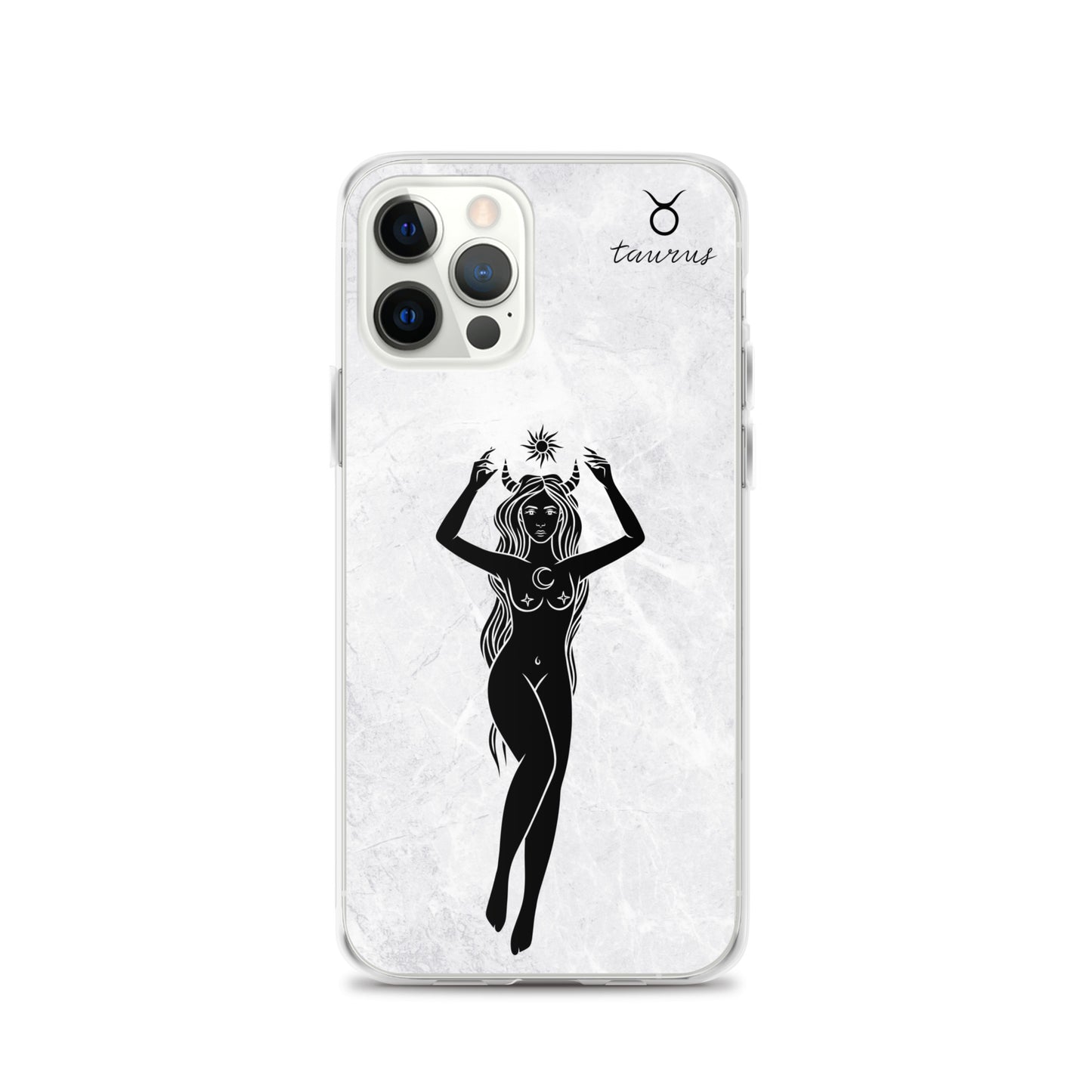 Taurus Woman Marble iPhone Case - Uranus House