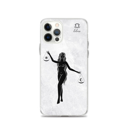 Libra Woman Marble iPhone Case - Uranus House