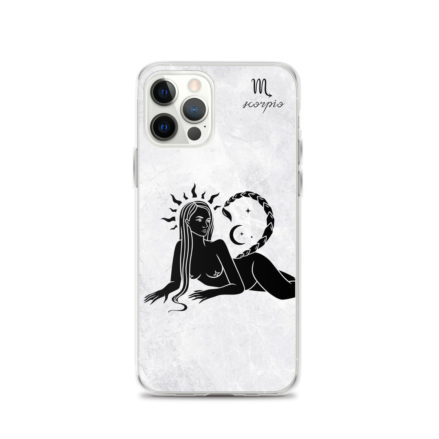 Scorpio Woman Marble iPhone Case - Uranus House