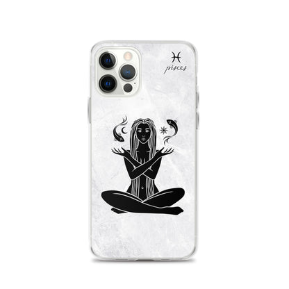 Pisces Woman marble iPhone Case - Uranus House