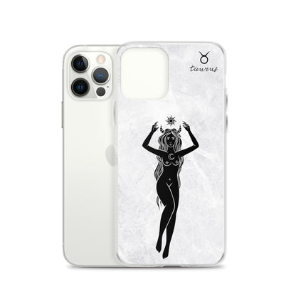 Taurus Woman Marble iPhone Case - Uranus House