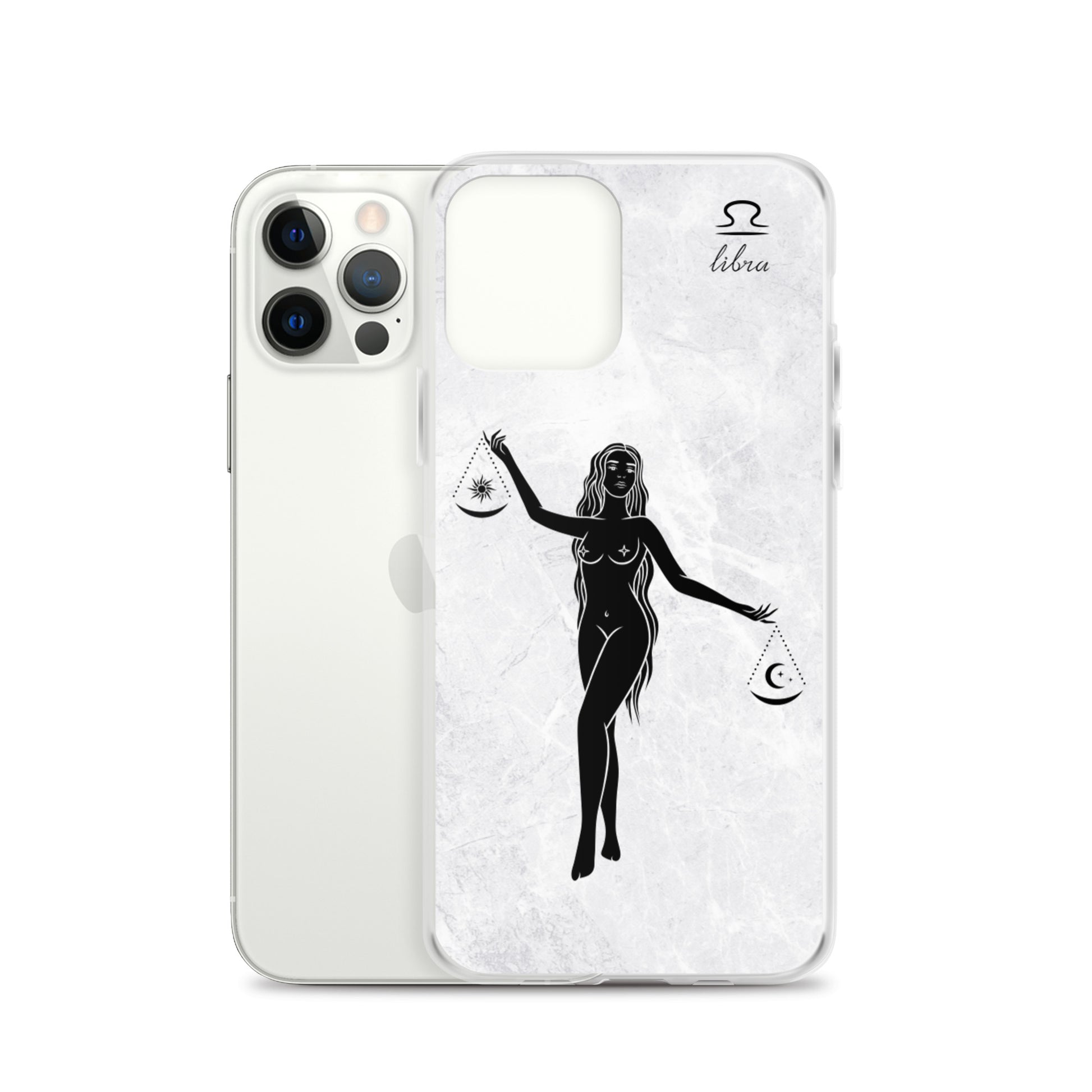 Libra Woman Marble iPhone Case - Uranus House