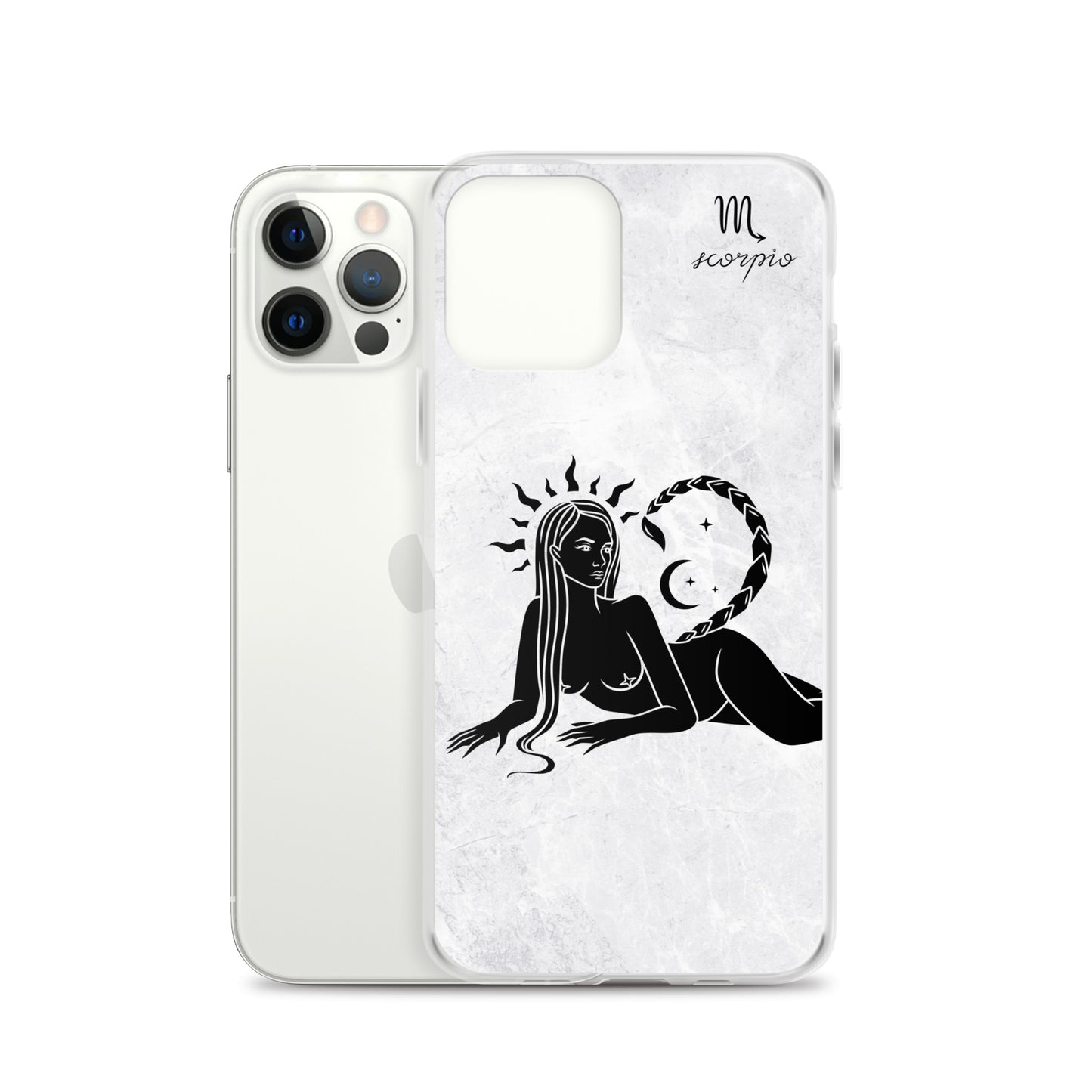 Scorpio Woman Marble iPhone Case - Uranus House