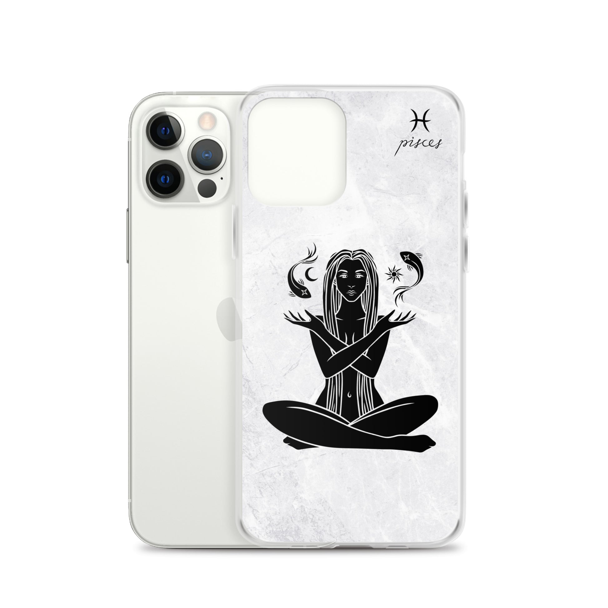 Pisces Woman marble iPhone Case - Uranus House