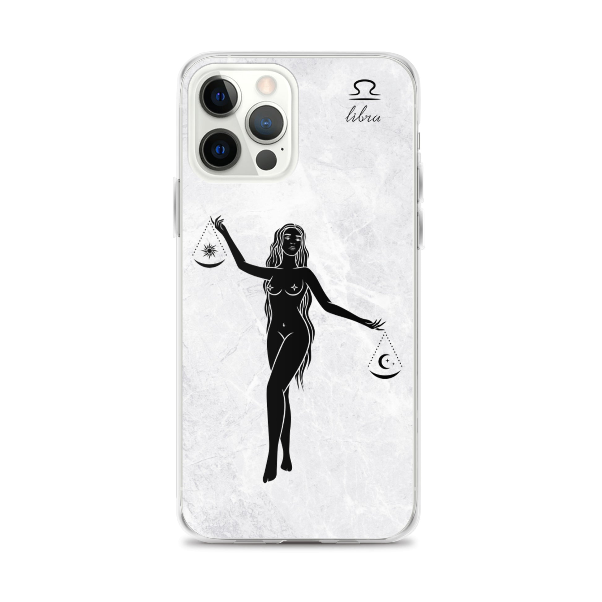 Libra Woman Marble iPhone Case - Uranus House