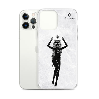 Taurus Woman Marble iPhone Case - Uranus House