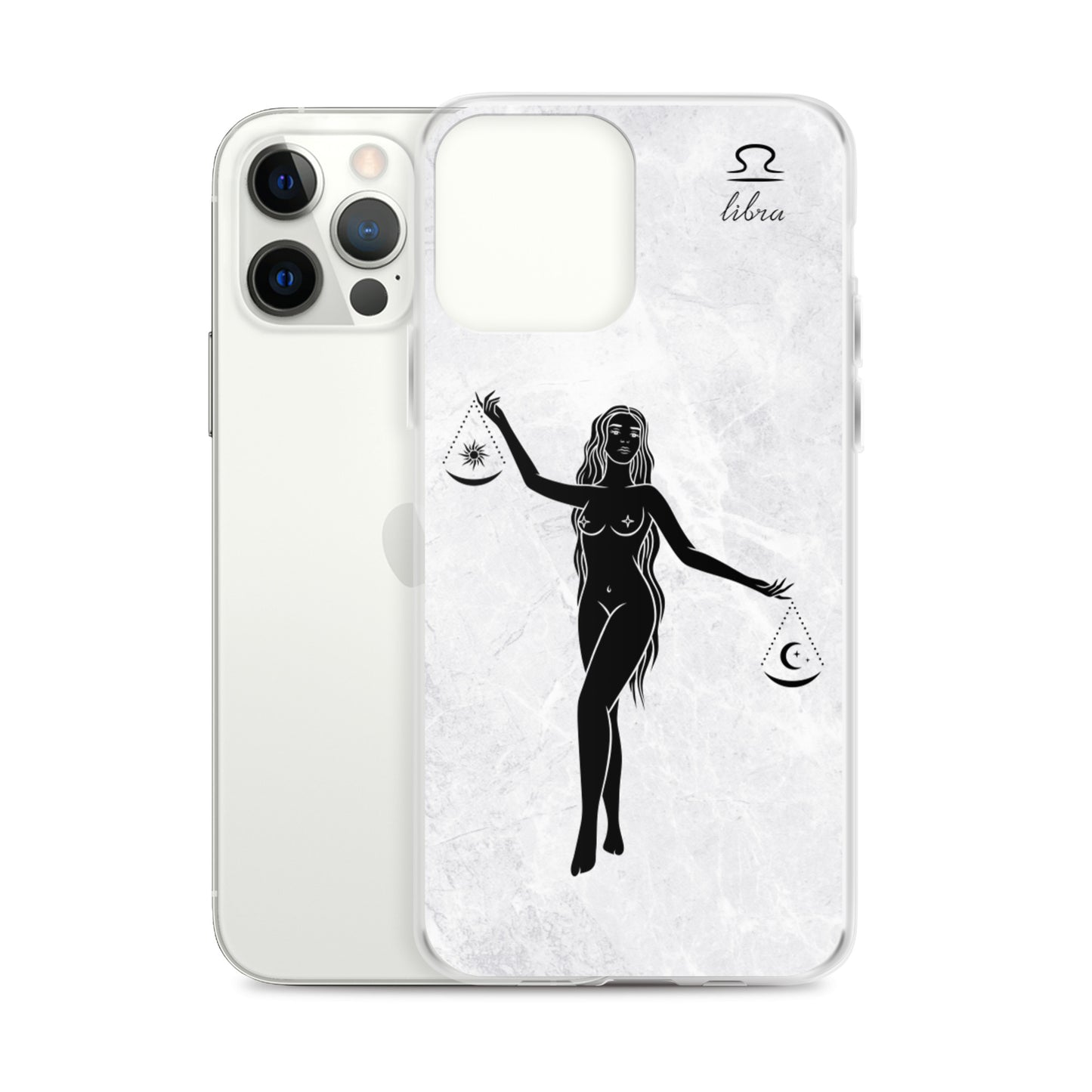 Libra Woman Marble iPhone Case - Uranus House