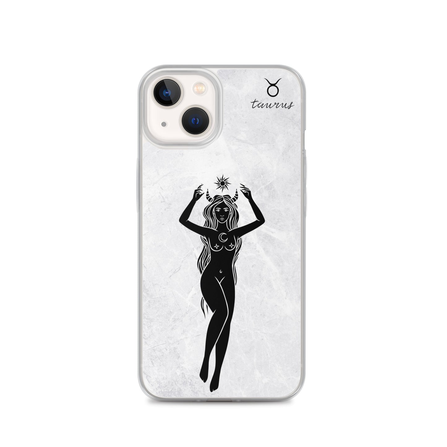 Taurus Woman Marble iPhone Case - Uranus House